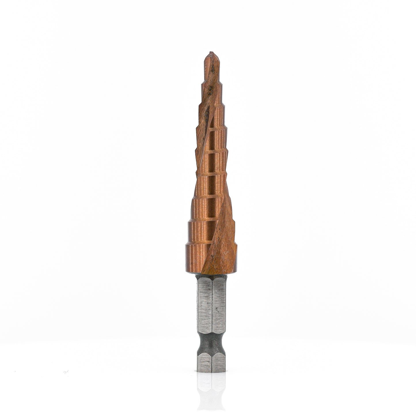 Step Drill Bit - M35 4-12mm 1mm (Uncoated)