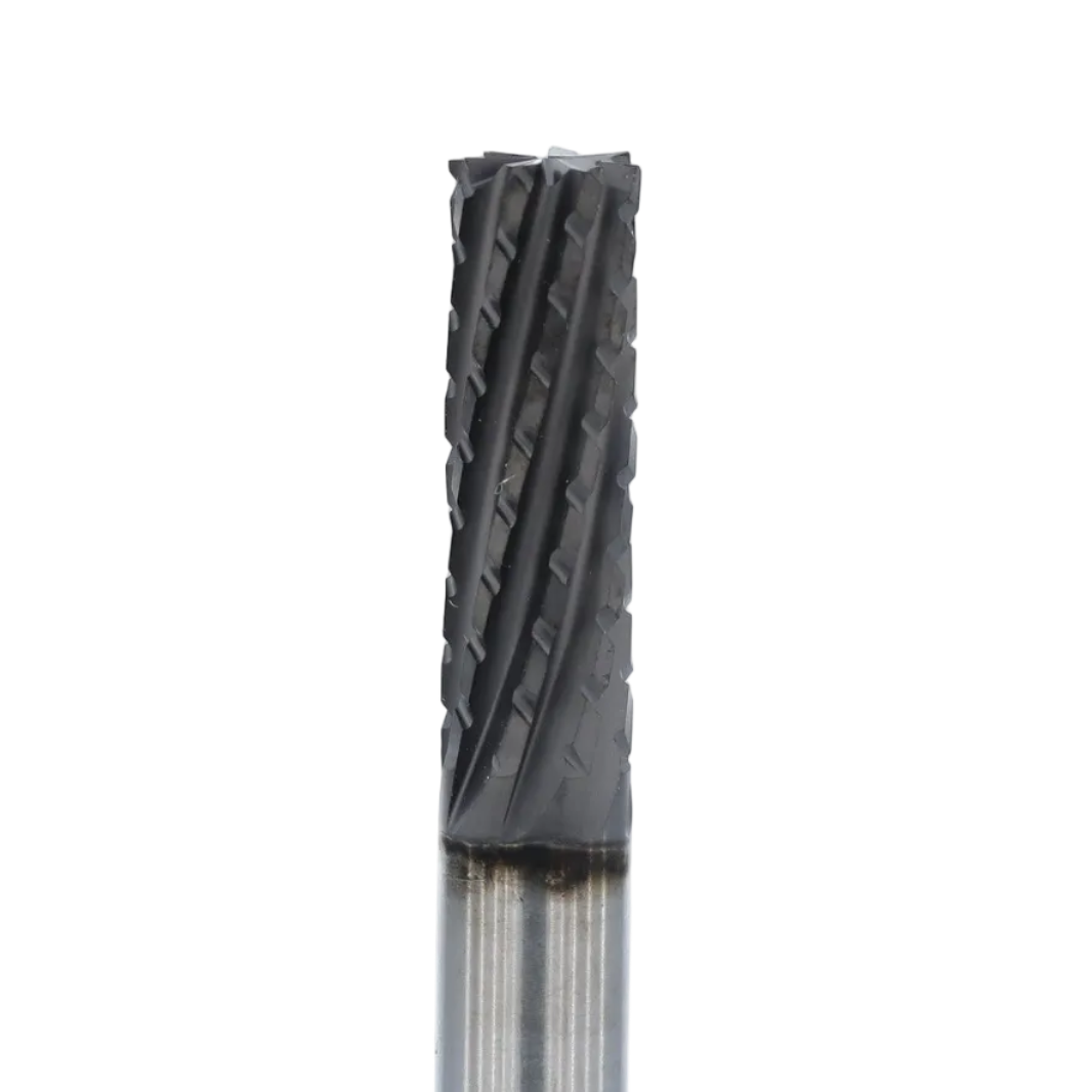 Abrasive Composite Router Bit - 6x18 6F OSG (CVD Diamond Coating) MAINSHOT CLOSEUP