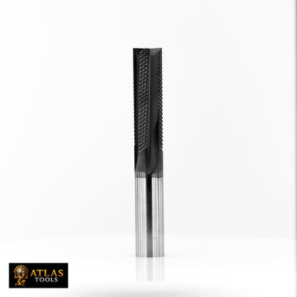 Atlas Tools 10x32 4F Composite Router Bit CVD Diamond Coating Rotation 1