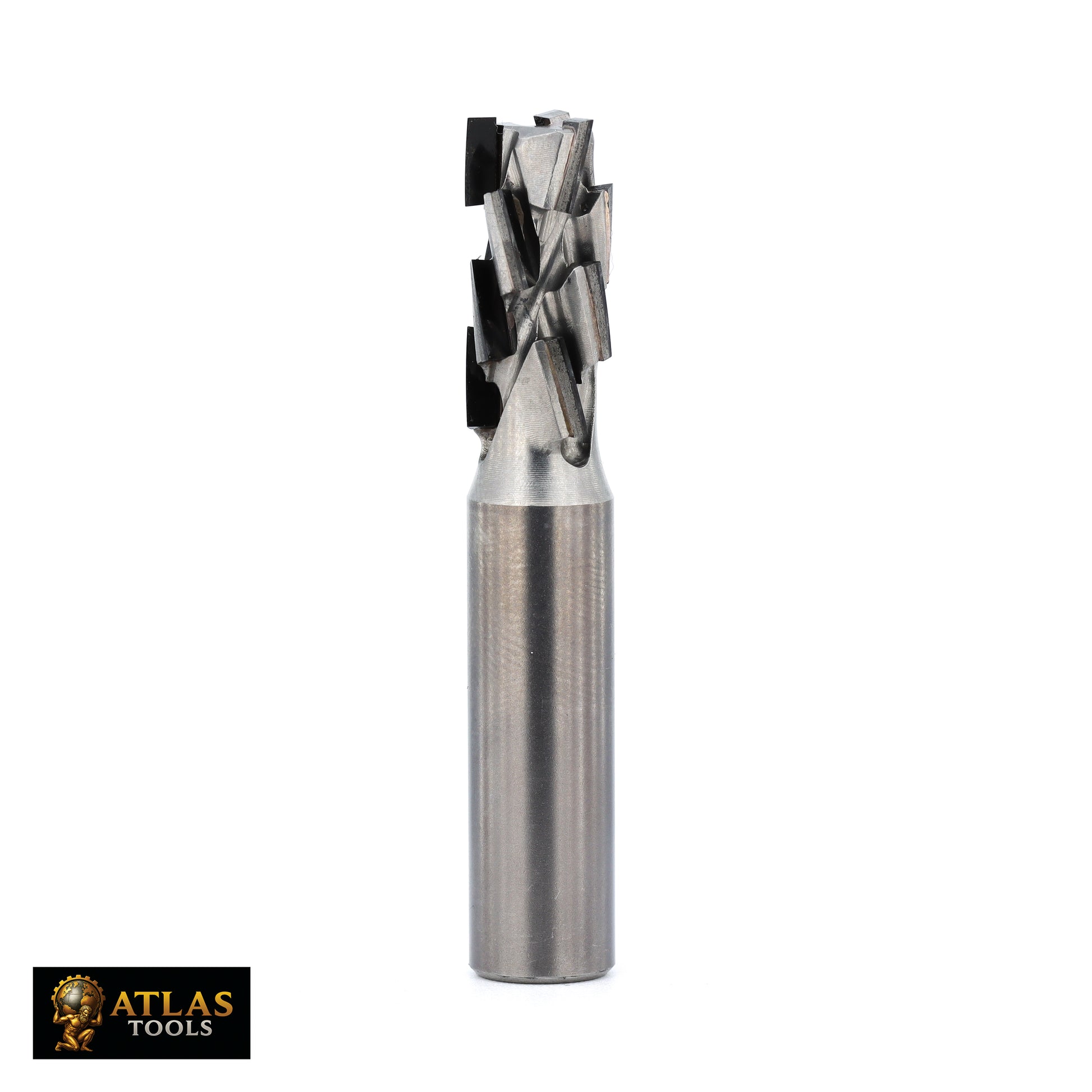 Atlas Tools Compression Spiral Router Bit PCD 12x25
