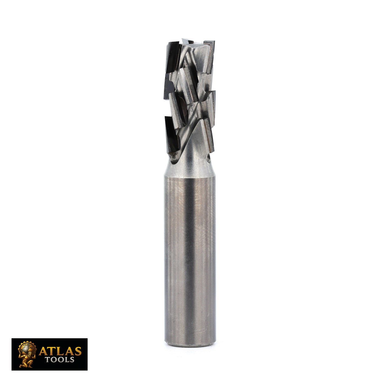 Atlas Tools Compression Spiral Router Bit PCD 12x25 MAIN SHOT