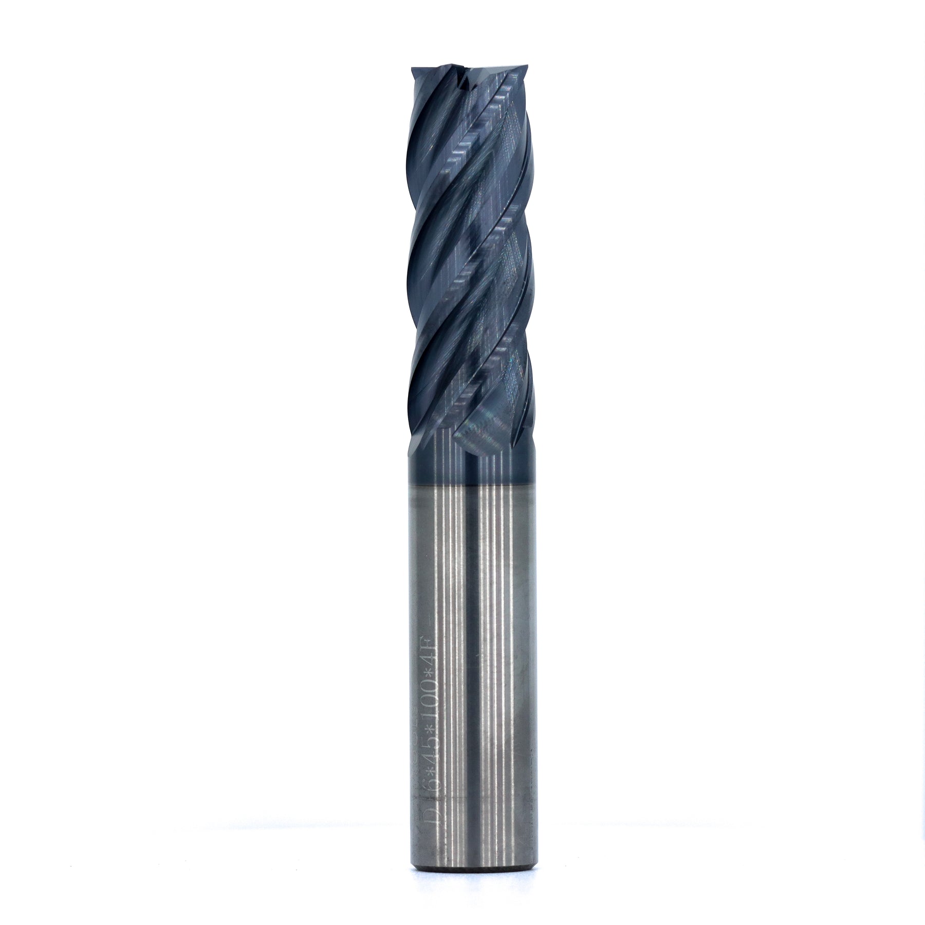 Atlas Tools End Mill 16x45 AlTiN Coating Side View 1