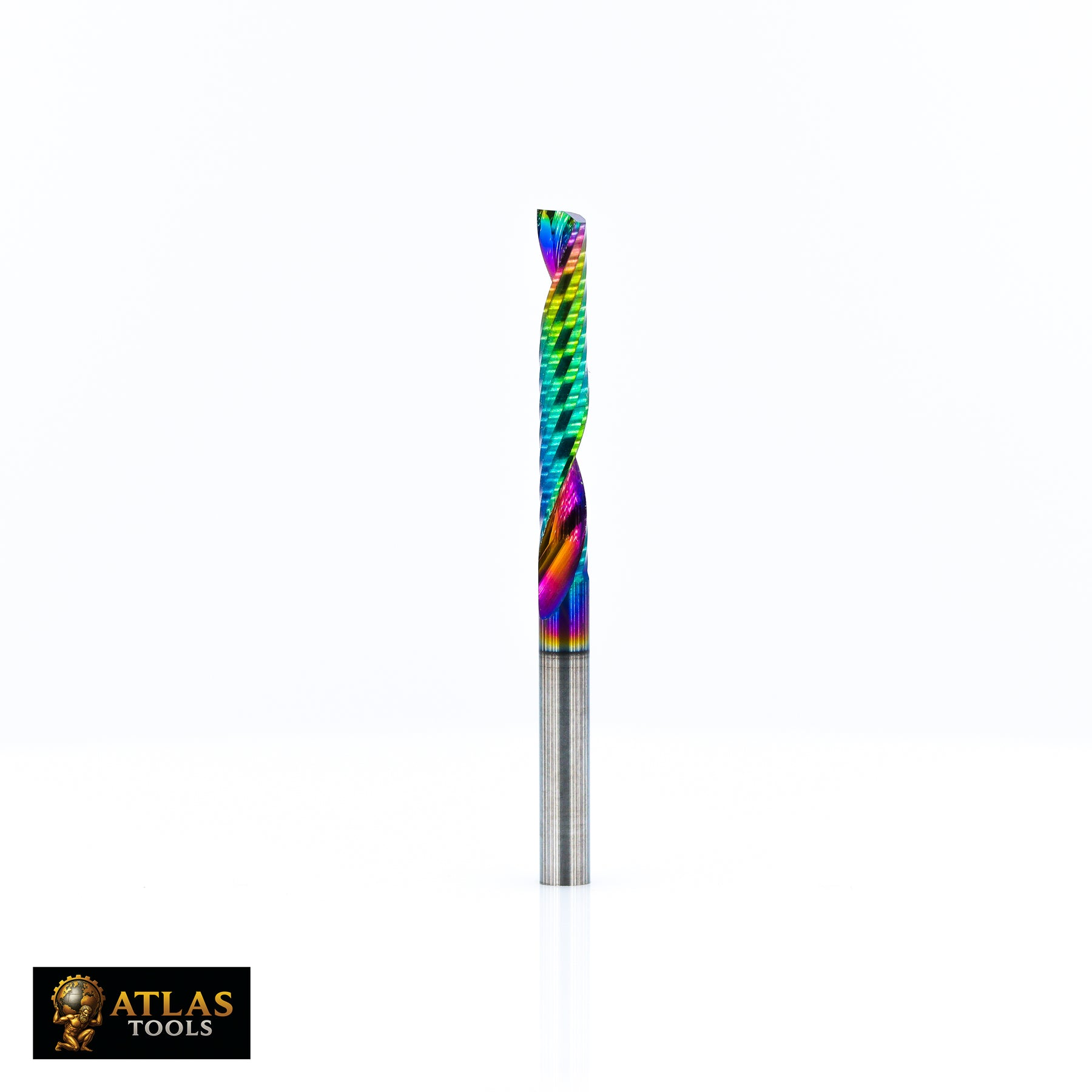 Atlas Tools Router Bit 3.175x22 Up Spiral General Purpose DLC