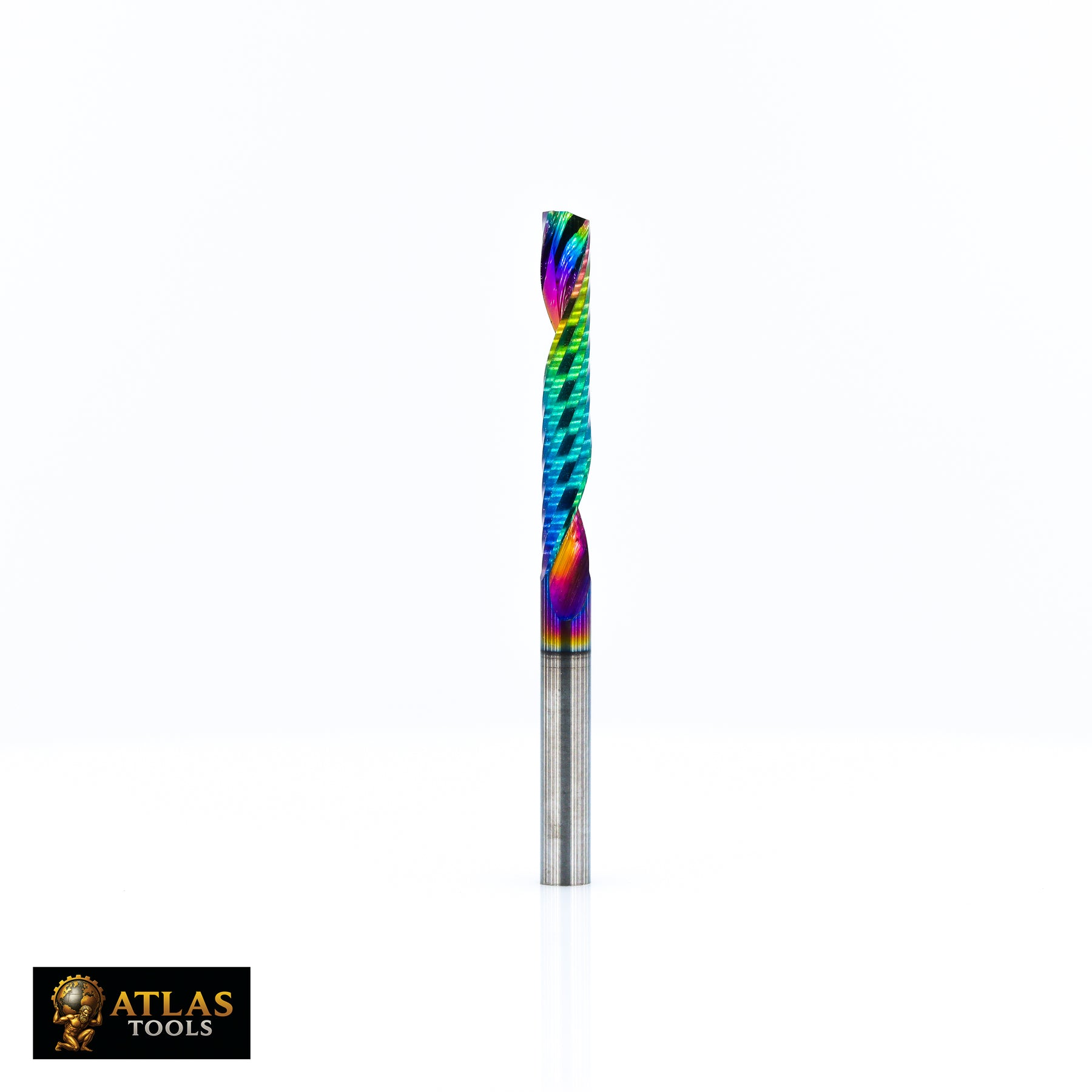 Atlas Tools Router Bit 3.175x22 Up Spiral General Purpose DLC