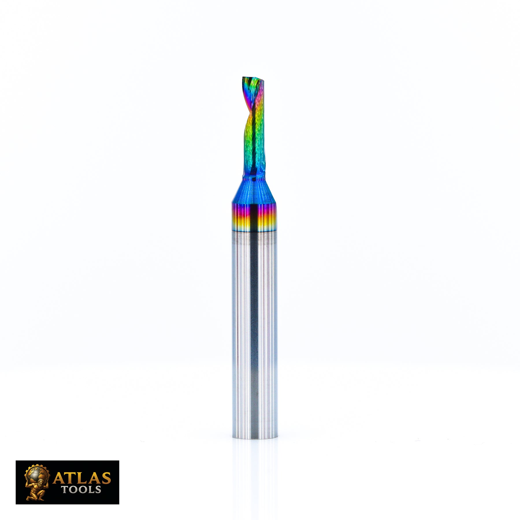 Atlas Tools Router Bit 3x12 6D Up Spiral Aluminium