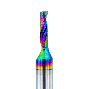 Atlas Tools Router Bit 3x12 6D Up Spiral Aluminium MAIN SHOT Closeup