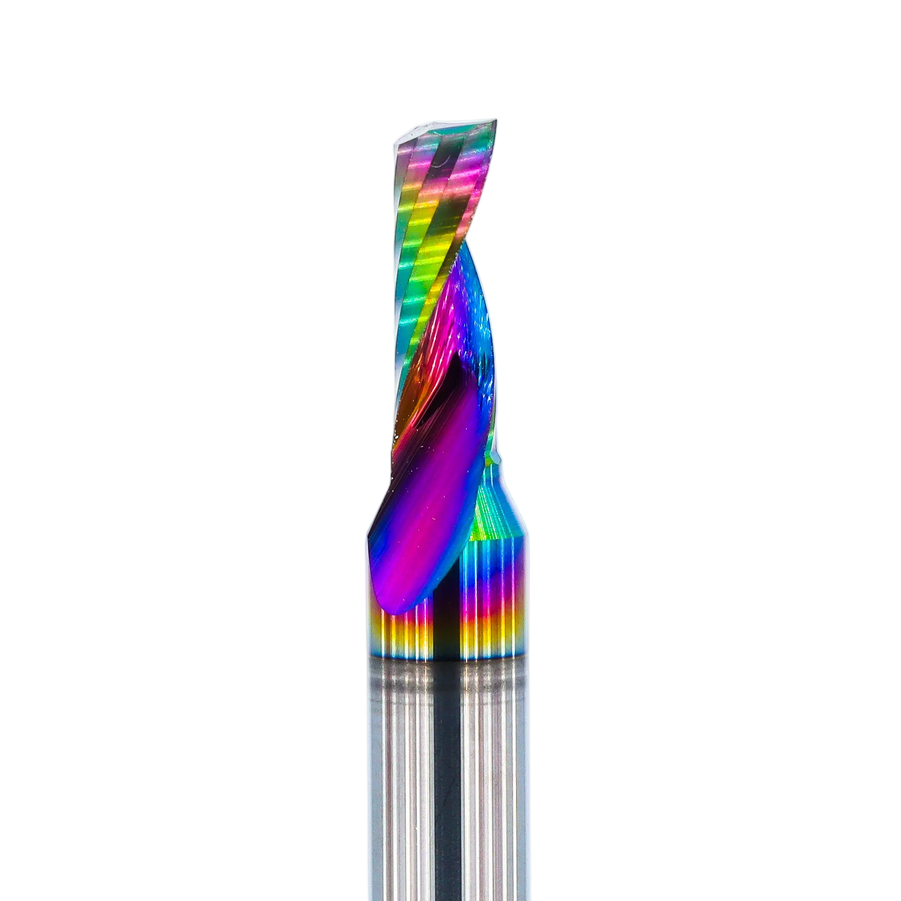 Atlas Tools Router Bit 4x12 6D Up Spiral General Purpose DLC MAIN SHOT