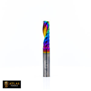 Atlas Tools Router Bit 6x22 Up Spiral General Purpose DLC