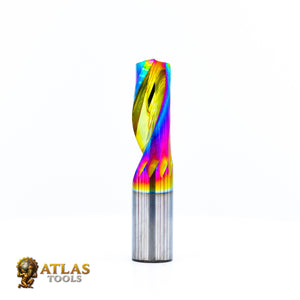 Atlas Tools Router Bit Aluminium Up Spiral 10x22 DLC