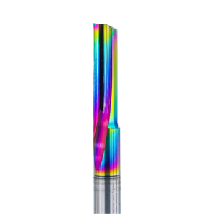 Atlas Tools Straight Flute Router Bit 6x22 DLC 1F Top Half View