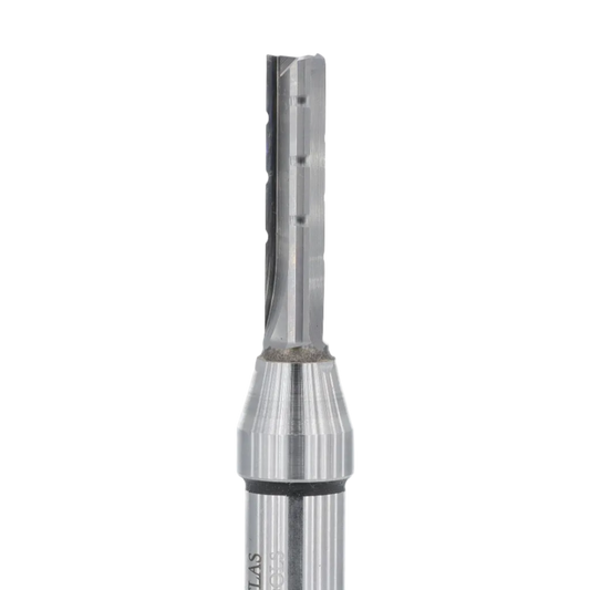 Atlas Tools TCT Router Bit Chip Breaker 8x35 MAINSHOT CLOSEUP