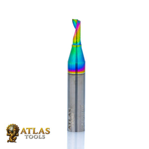 Atlas Tools Up-Spiral Aluminium Router Bit - 3x8 6D (DLC Coating) View 20