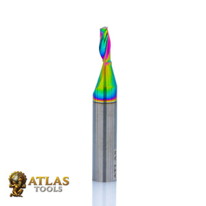 Atlas Tools Up-Spiral Aluminium Router Bit - 3x8 6D (DLC Coating) View 24