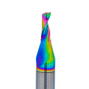 Atlas Tools Up-Spiral Aluminium Router Bit - 3x8 6D (DLC Coating) View 26 - MAINSHOT CLOSEUP