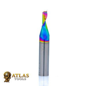 Atlas Tools Up-Spiral Aluminium Router Bit - 3x8 6D (DLC Coating) View 28