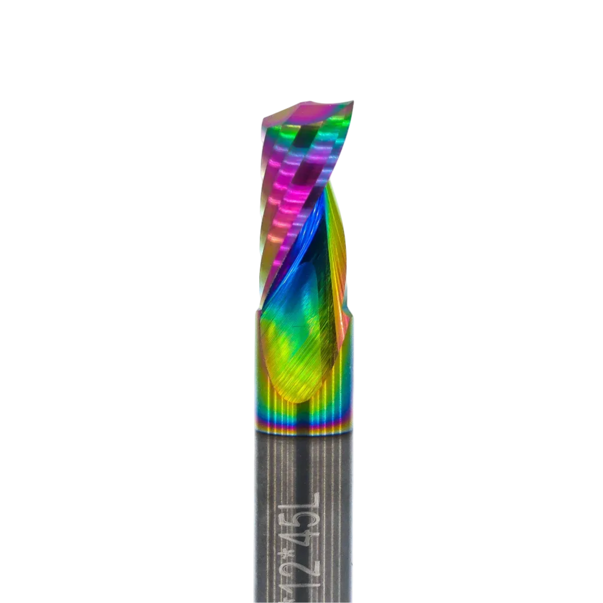 Atlas Tools Up Spiral Plastic 6x12 with DLC Coating MAINSHOT CLOSEUP