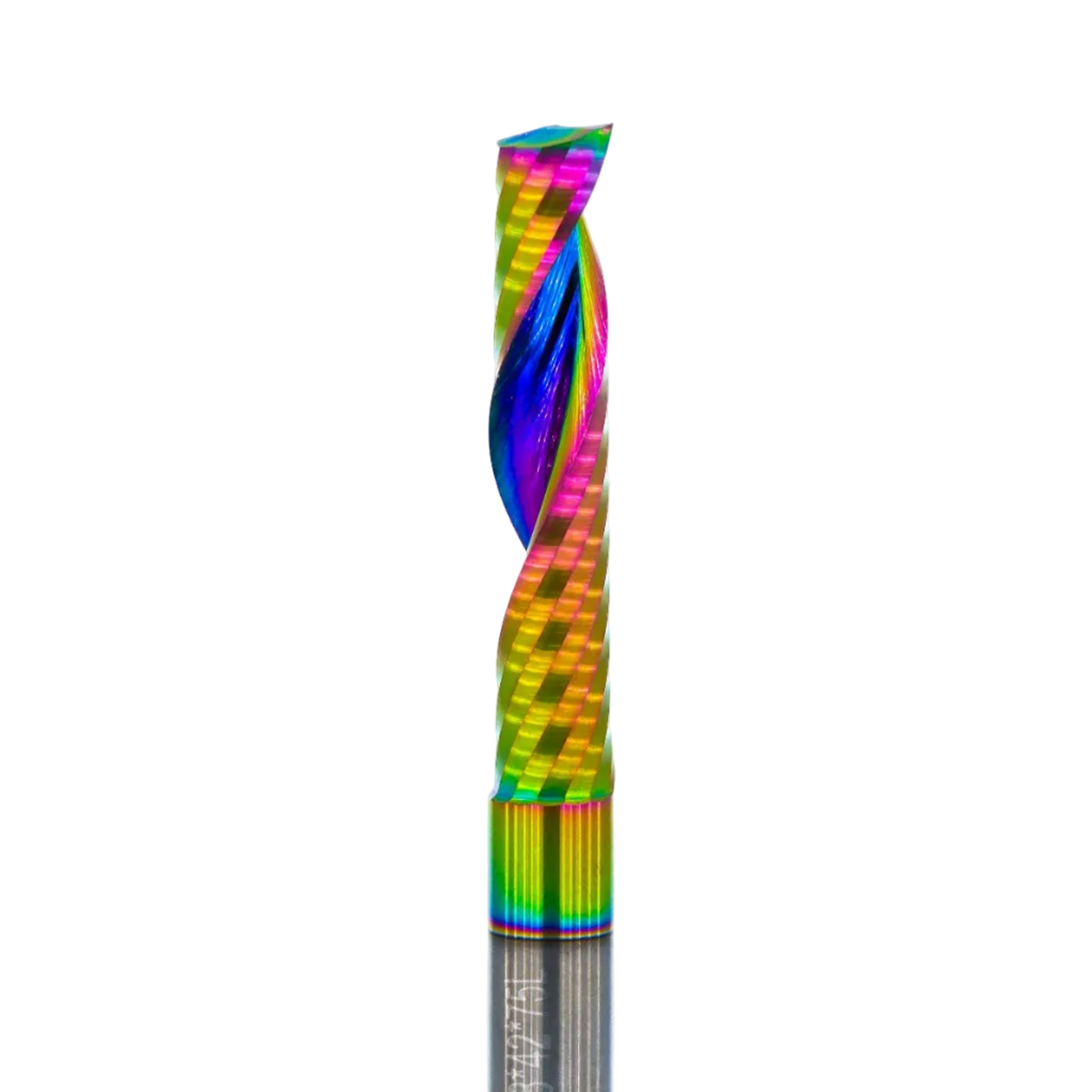 Atlas Tools Up Spiral Plastic 8x42 DLC Coated MAINSHOT CLOSEUP