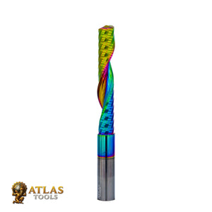 Atlas Tools Up Spiral Router Bit 12x72 DLC Coated