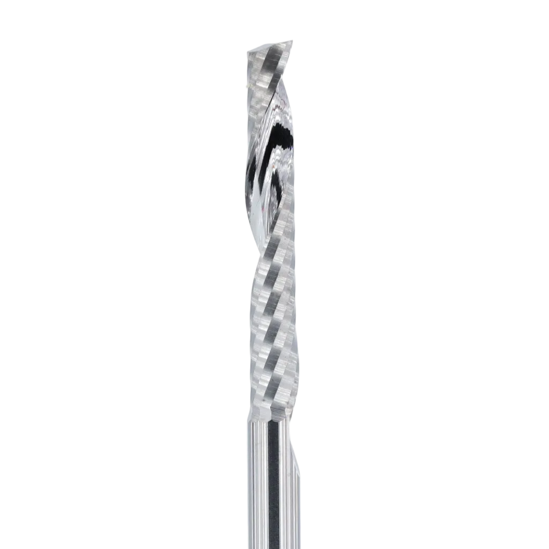 Atlas Tools Up Spiral Router Bit 3-175x22 Top Half View