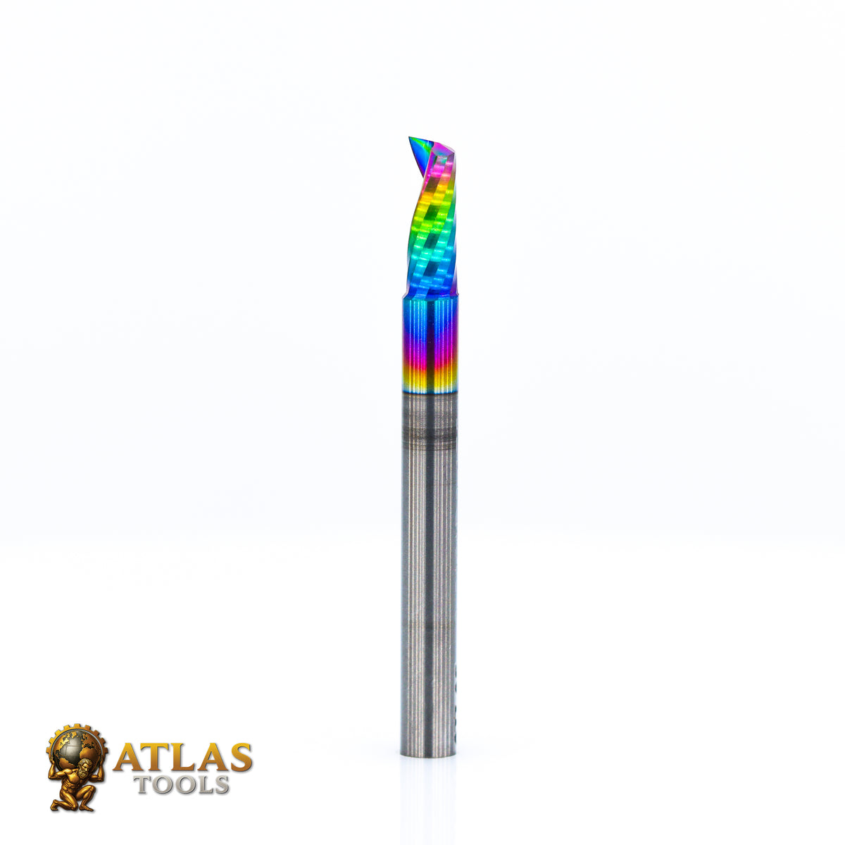 Atlas Tools Up Spiral Router Bit 3x8 3-175D DLC Coated
