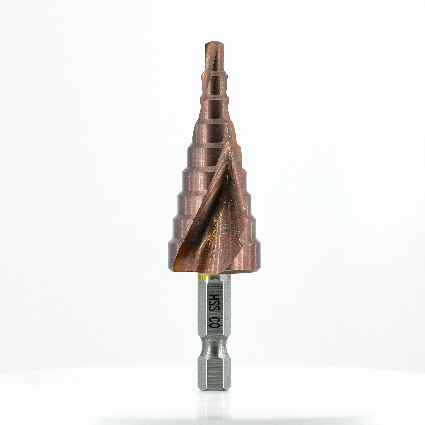 Step Drill Bit - M35 4-20mm (Uncoated) Atlas Tools