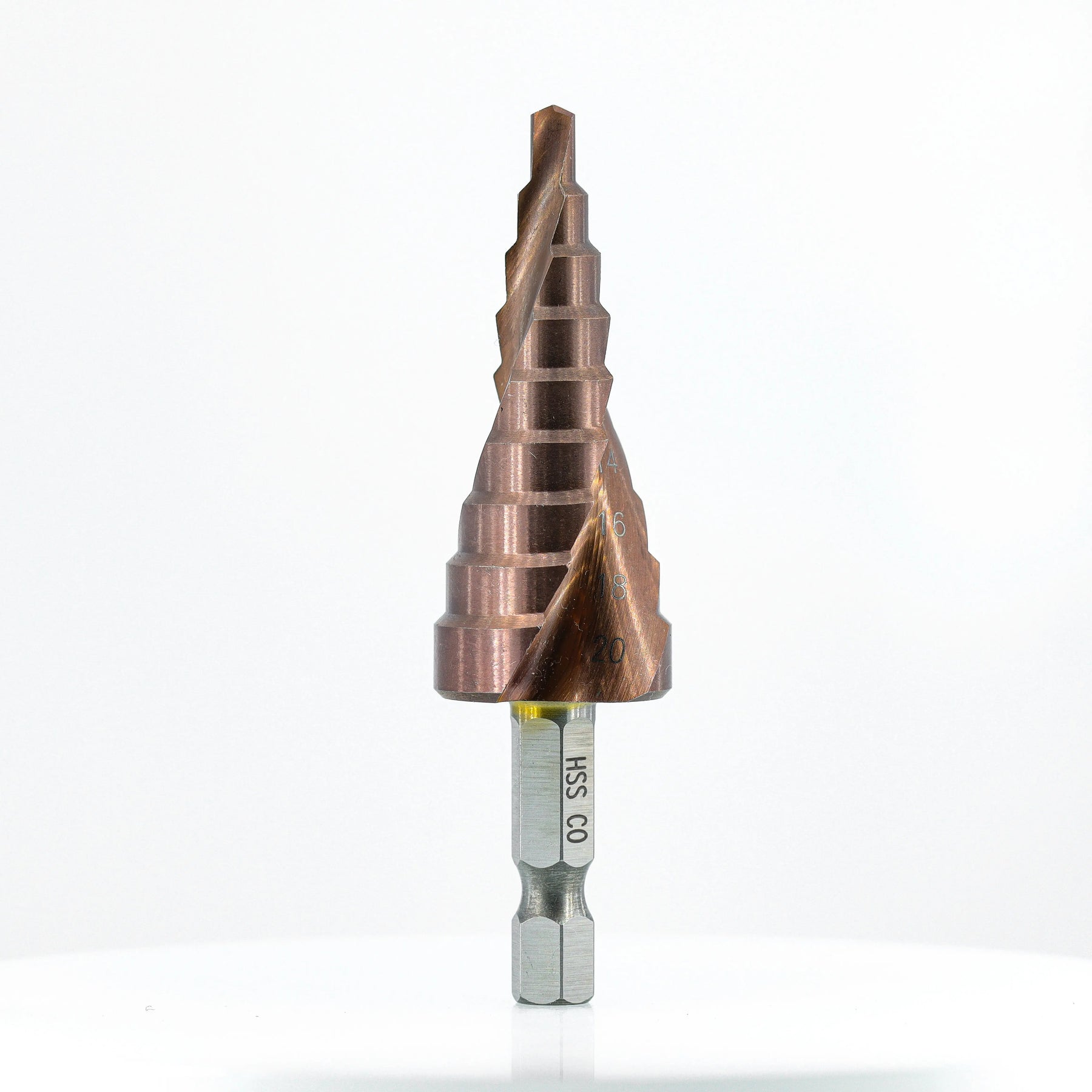 Step Drill Bit - M35 4-20mm (Uncoated) Atlas Tools