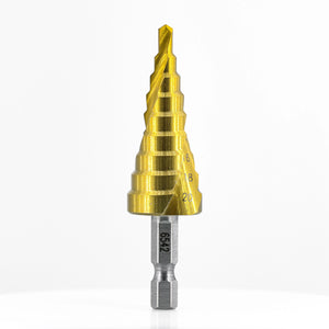 Step Drill Bit - 6542 4-20mm (TiN Coating) Atlas Tools