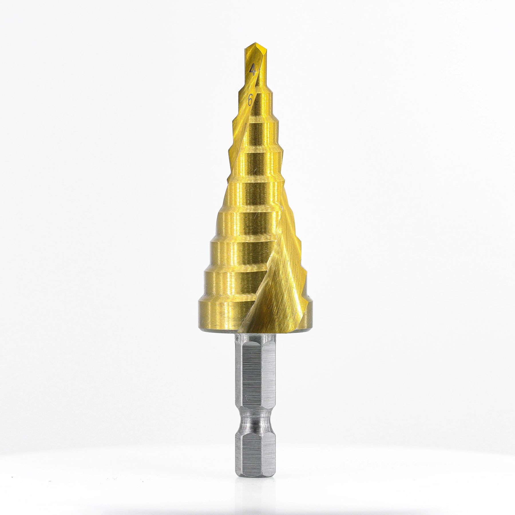 Step Drill Bit - 6542 4-20mm (TiN Coating) Atlas Tools