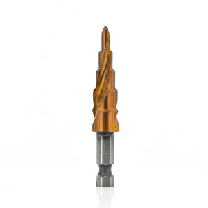 Step Drill Bit - M35 4-12mm 2mm (Uncoated) Atlas Tools