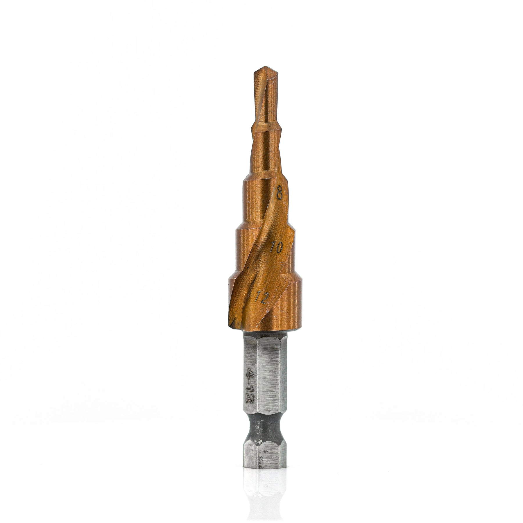 Step Drill Bit - M35 4-12mm 2mm (Uncoated) Atlas Tools