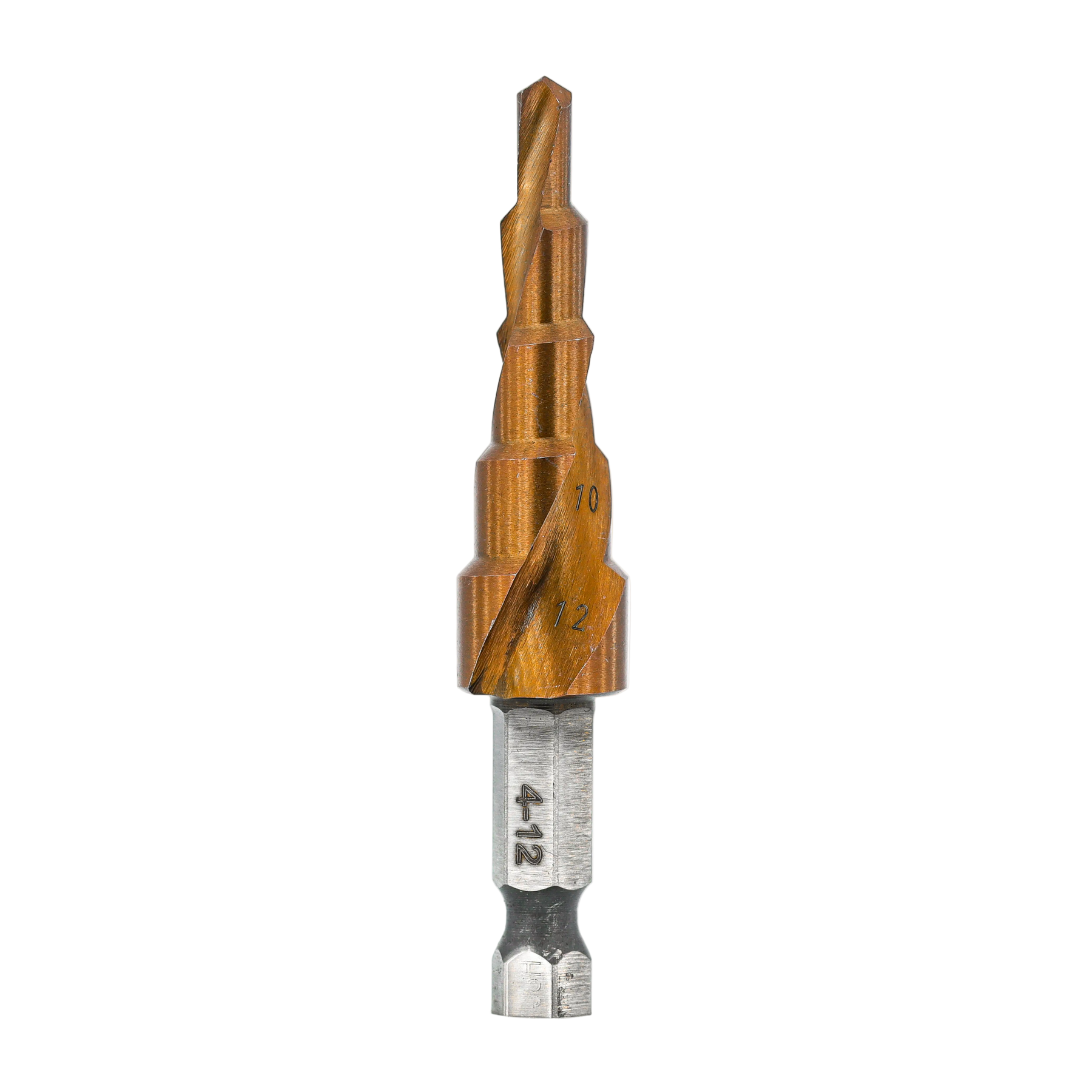 Step Drill Bit - M35 4-12mm 2mm (Uncoated) Atlas Tools