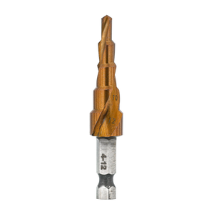 Step Drill Bit - M35 4-12mm 2mm (Uncoated) Atlas Tools
