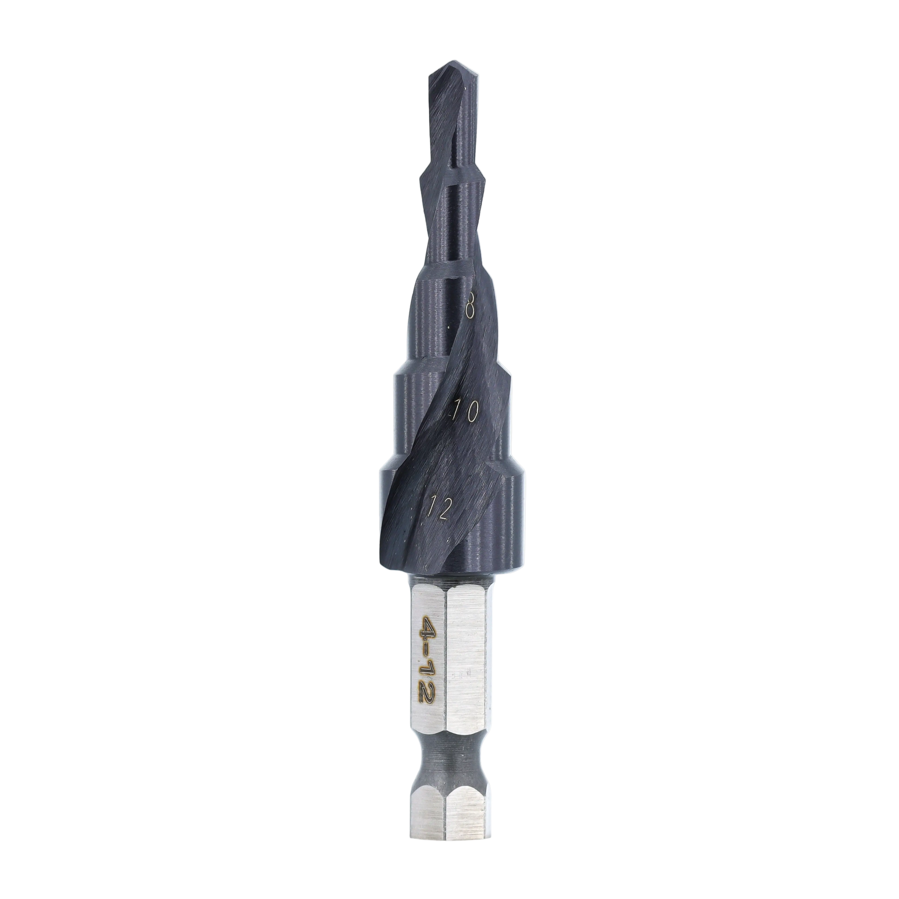 Step Drill Bit - M35 4-12mm (TiAlN Coating) Atlas Tools