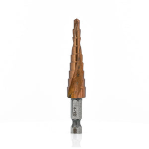 Step Drill Bit - M35 4-12mm 1mm (Uncoated) Atlas Tools
