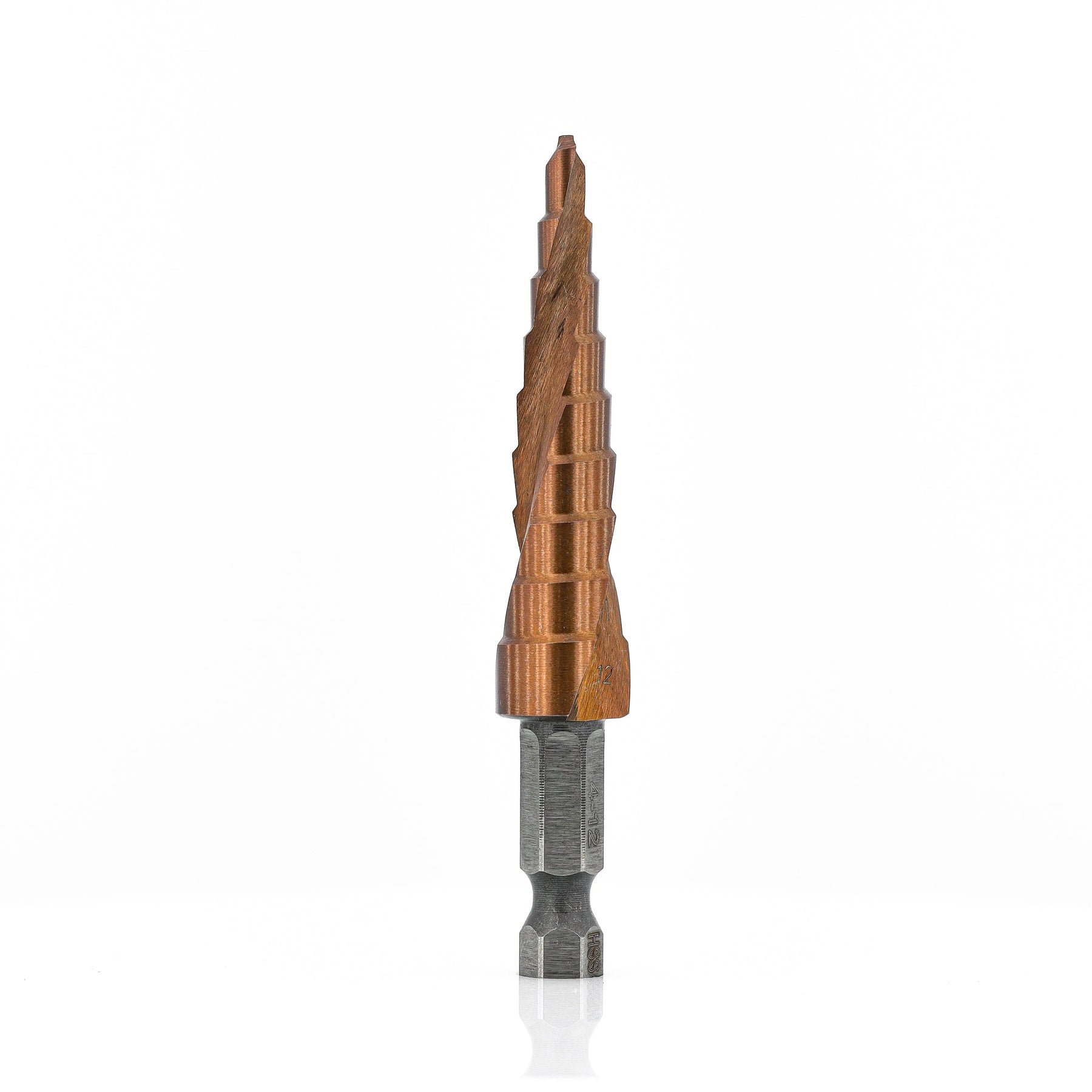 Step Drill Bit - M35 4-12mm 1mm (Uncoated) Atlas Tools