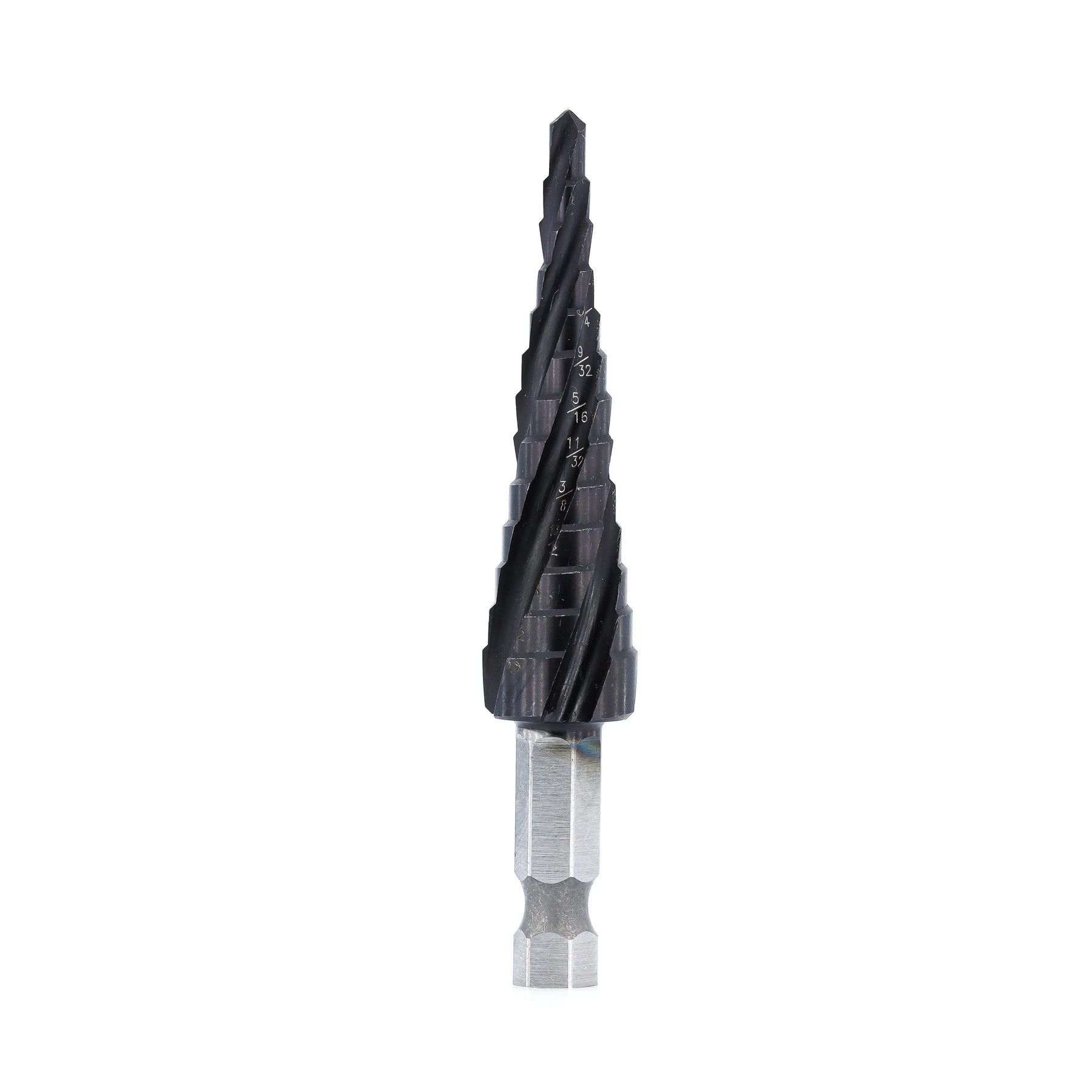 Step Drill Bit - M35 1'8'' - 1'2'' (TiAlN Coating) Atlas Tools