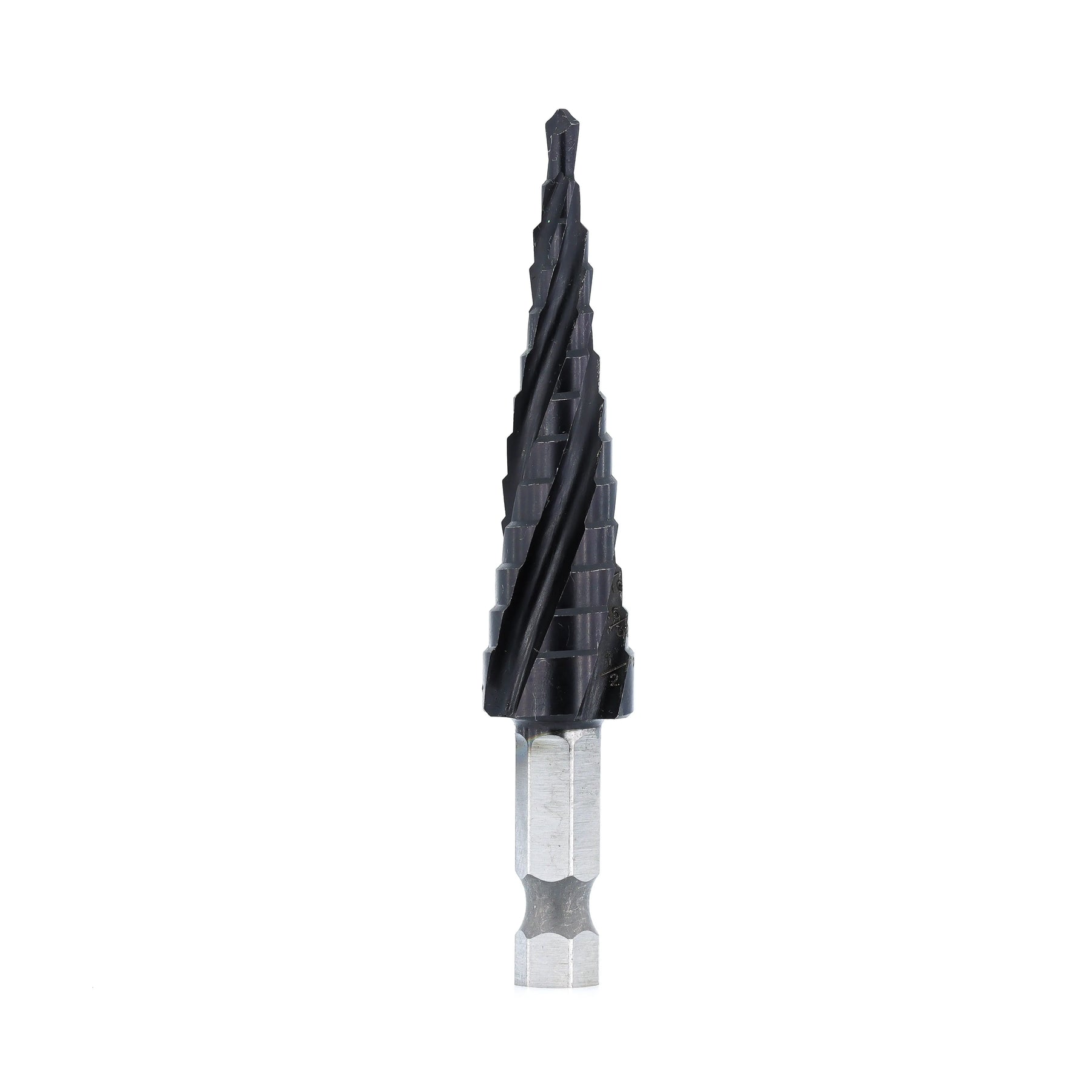 Step Drill Bit - M35 1'8'' - 1'2'' (TiAlN Coating) Atlas Tools