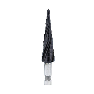 Step Drill Bit - M35 1'8'' - 1'2'' (TiAlN Coating) Atlas Tools
