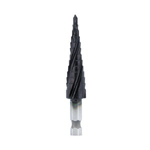Step Drill Bit - M35 1'8'' - 1'2'' (TiAlN Coating) Atlas Tools