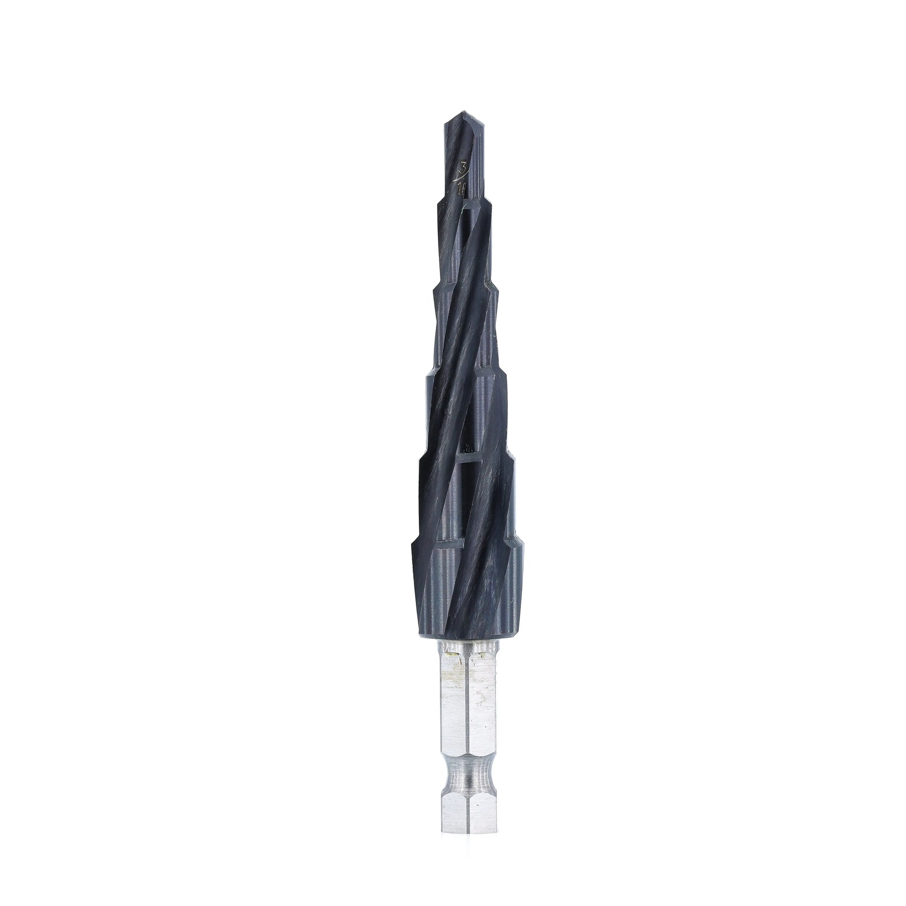 Step Drill Bit - M35 3'16'' - 1'2'' (TiAlN Coating) Atlas Tools