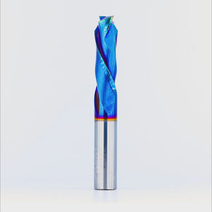 Compression Spiral Router Bit - 8x22 2F (Nano Coating)